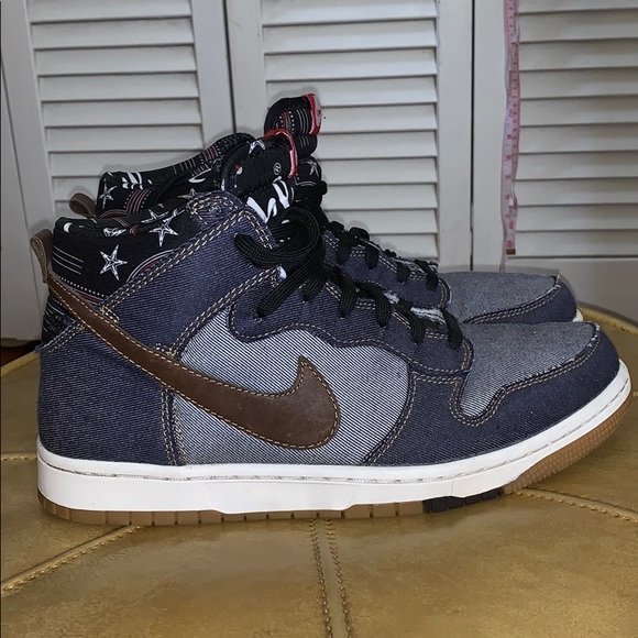 Nike Other - (S ⛔️ L D)‼️ Nike Dunk CMFT Denim Shoes...